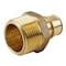 Apollo 3/4 in. Brass PEX-A Expansion Barb x 1 in. MNPT Male Adapter EPXMA341 - alternate 1